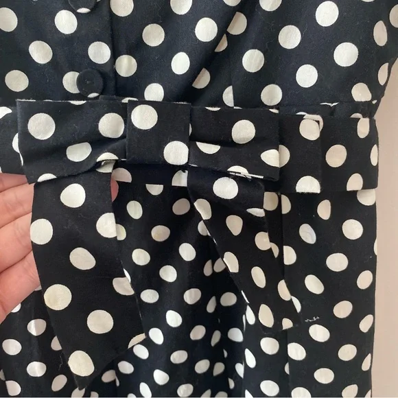 Business Casual Polkadot Dress - Size Small - Picture 3 of 5